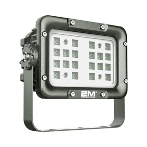 2M Technology 2M-EXSP8260-XXX Explosion-Proof Small Split Flood Light (70W-120W) / 2M-EXI8189-XX Explosion-Proof Integral Flood Light (40W-70W)