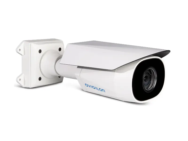 Avigilon H5A bullet camera in white