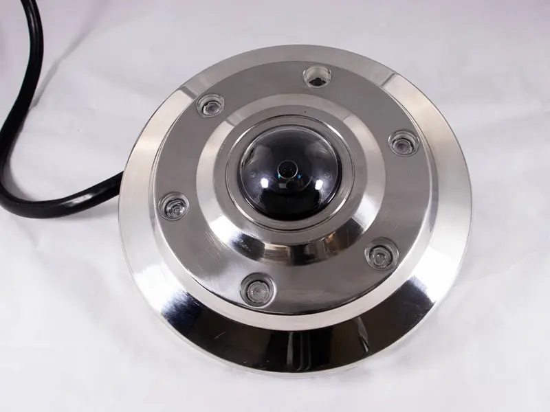 Custom explosion-proof housing made by 2M Technology for Axis M3057 camera