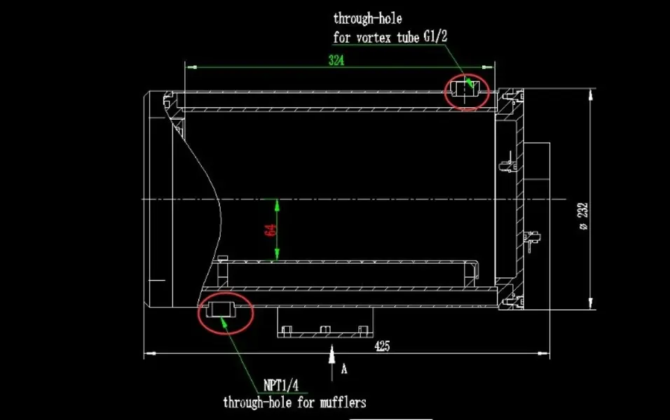 Custom explosion-proof housing design from 2M Technology for Canon ME-200S-SH camera