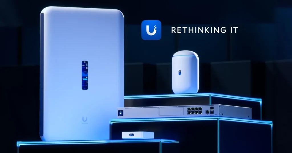 banner of cloud gateway products from Ubiquiti UniFi